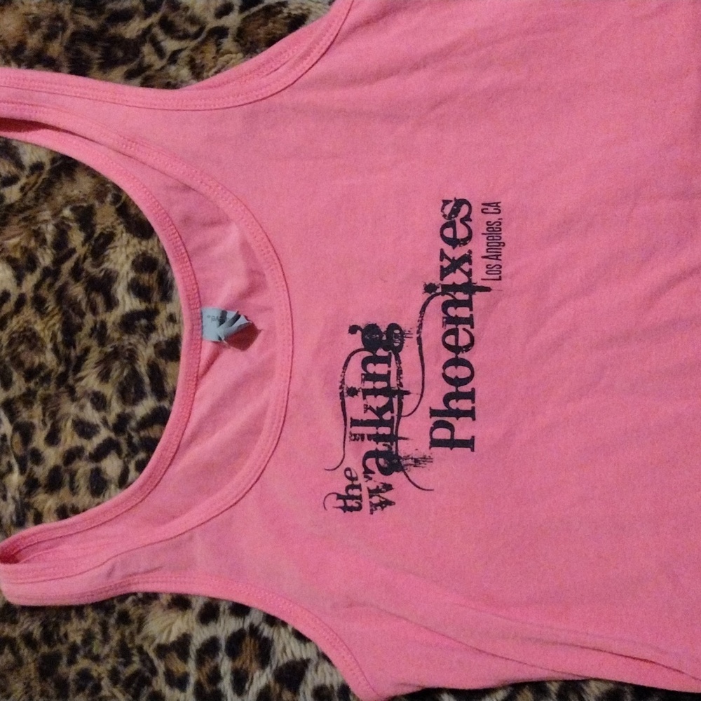 Pink tank top Walking Phoenixes country M